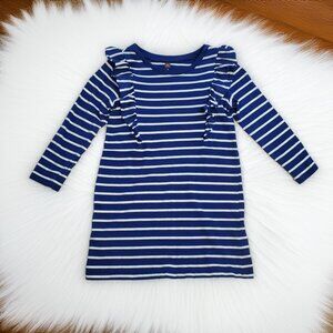 Tea Collection Blue Striped Dress Size 6